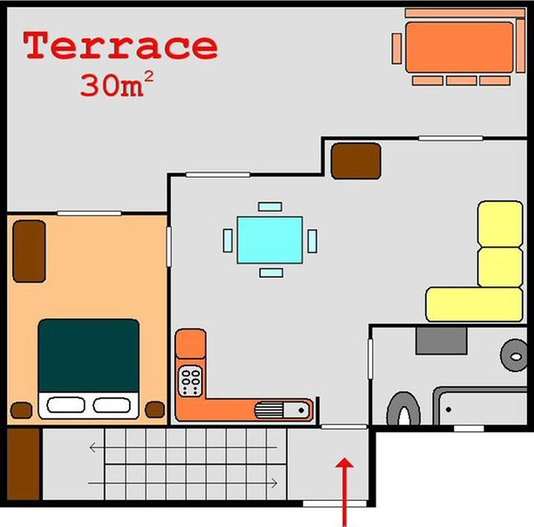 Apartments Mel Бол Экстерьер фото
